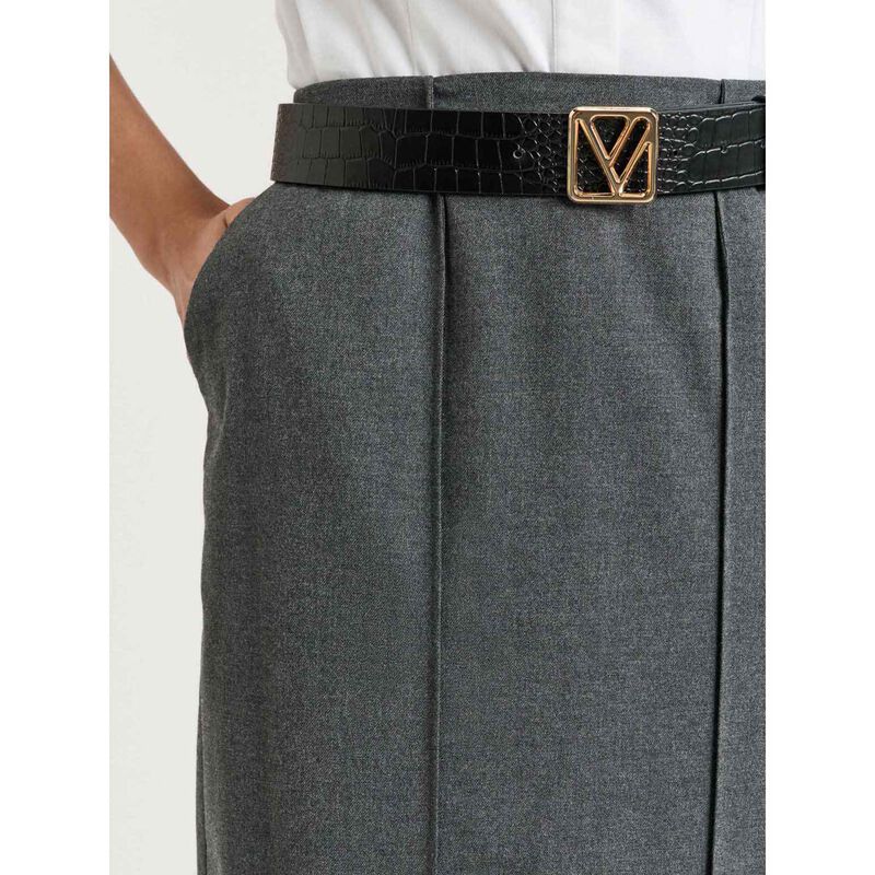 Veronika Maine Melange Suiting Pencil Skirt image number 2